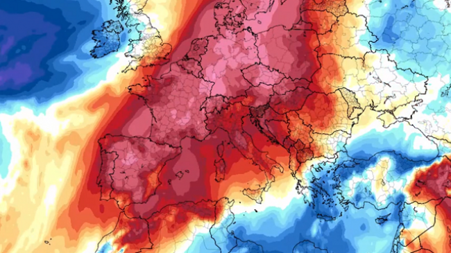 Një tjetër valë e fortë nxehtësie pritet të përfshijë Evropën Perëndimore, temperaturat deri në 45°C