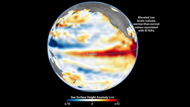 El Niño është në proces, tregojnë vëzhgimet satelitore