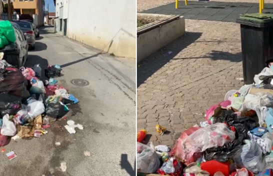 Banorët e Kodrës së Trimave ankohen për mbeturinat: Kështu duket gjendja tash e tri javë