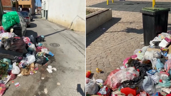 Banorët e Kodrës së Trimave ankohen për mbeturinat: Kështu duket gjendja tash e tri javë