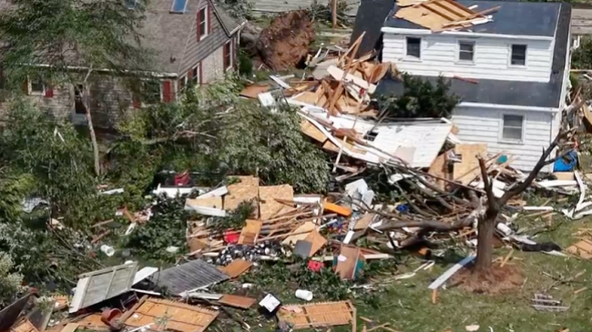 Shikoni se si një tornado shkatërroi Wisconsin-in: Pamjet ajrore zbulojnë infrastrukturën e shkatërruar dhe veturat e përmbysura