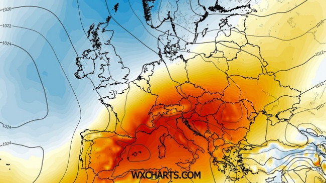 Rikthehet “furra” e nxehtësisë në Evropë: Një valë brutale mbi 40°C po afrohet, me rrezik për temperatura rekord