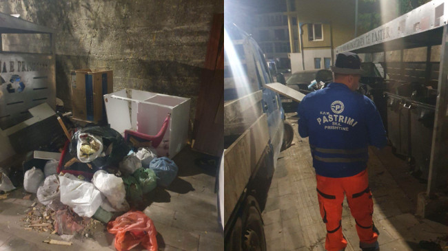 “Pastrimi” paralajmëron: 500 euro gjobë për ata që hedhin mbeturina në hapësira publike
