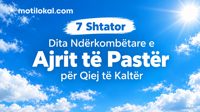 Një ditë për ajër më të pastër dhe qiej më të kaltër