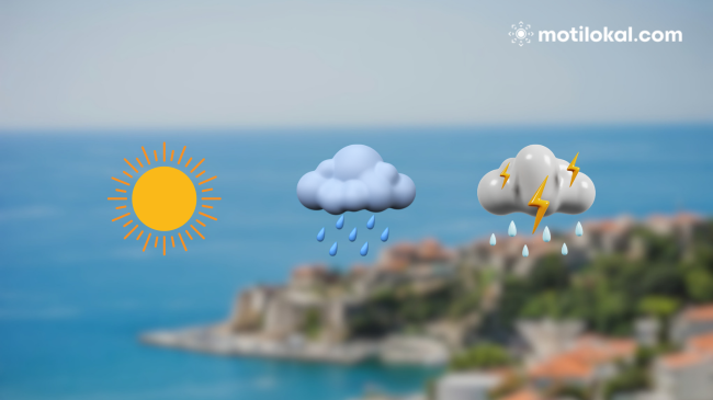 Mësoni parashikimin e motit për ditët e para të javës në Mal të Zi