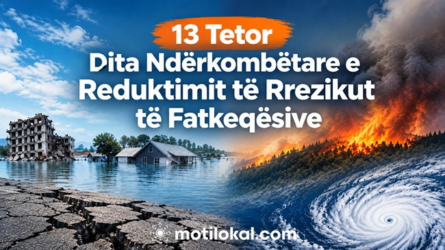Sot është Dita Ndërkombëtare e Reduktimit të Rrezikut të Fatkeqësive